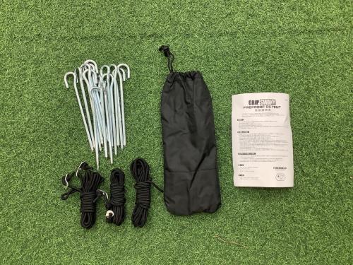GRIP SWANY (グリップスワニー) ソロテント GST-01A FIREPROOF GS TENT GS BLACK CAMO