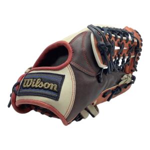 Wilson (ウィルソン) vexxum 軟式グローブ ネイビー×ホワイト　RGV71L