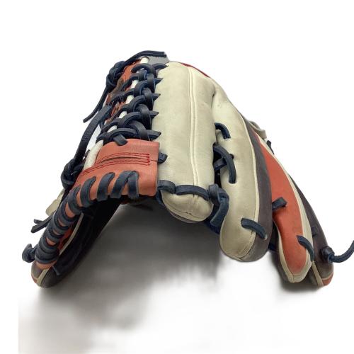 Wilson (ウィルソン) vexxum 軟式グローブ ネイビー×ホワイト　RGV71L