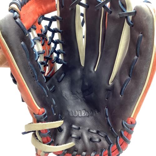 Wilson (ウィルソン) vexxum 軟式グローブ ネイビー×ホワイト　RGV71L