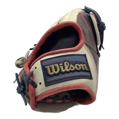 Wilson (ウィルソン) vexxum 軟式グローブ ネイビー×ホワイト　RGV71L