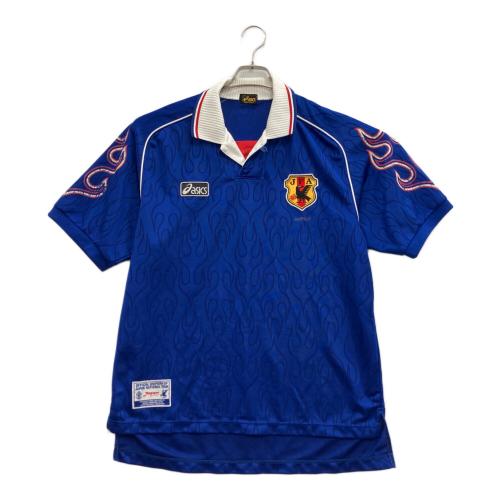 日本代表 (ニホンダイヒョウ) サッカーユニフォーム 1998年フランスＷ杯 メンズ SIZE L ブルー