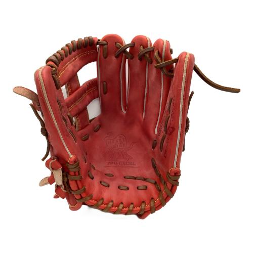 RAWLINGS (ローリングス) HOH PRO EXCEL 軟式グローブ GR6HECK45 レッド