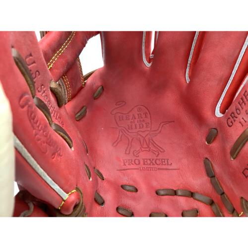RAWLINGS (ローリングス) HOH PRO EXCEL 軟式グローブ GR6HECK45 レッド