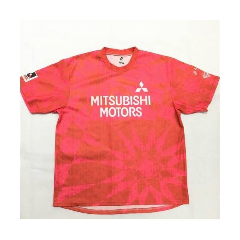 浦和レッズ サッカー ピンク 1993年復刻ユニフォーム柄Tシャツ 【9