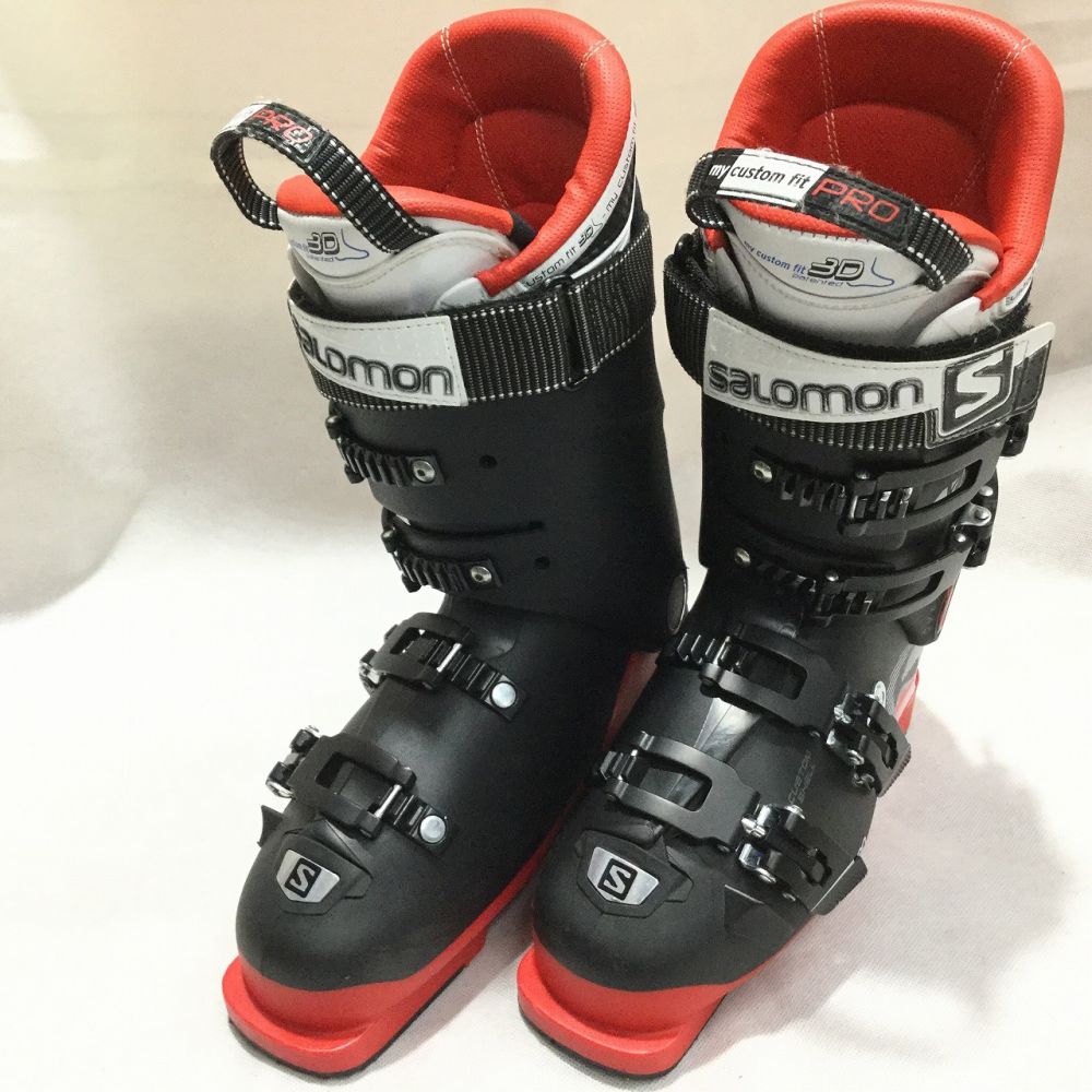 SALOMON スキーブーツ ブラック×レッド｜トレファクONLINE