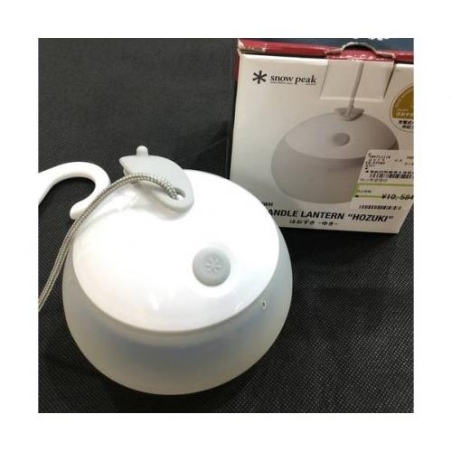 SNOWPEAK LEDランタン ES-070WH ソリッドステートランタンほおずき もり