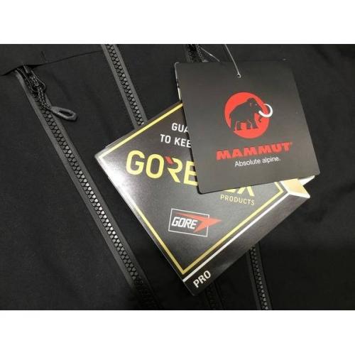 MAMMUT トレッキングウェア ブラック グレッシャープロジャケット GORE-TEX