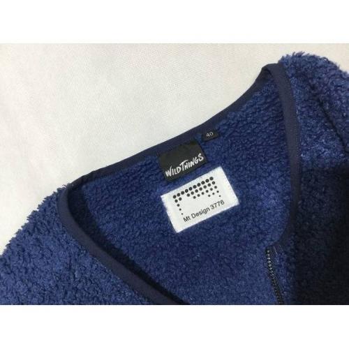 WILD THINGS トレッキングウェア ブルー  POLARTEC