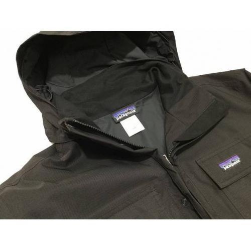 Patagonia トレッキングウェア ブラック 防水透湿素材h2no