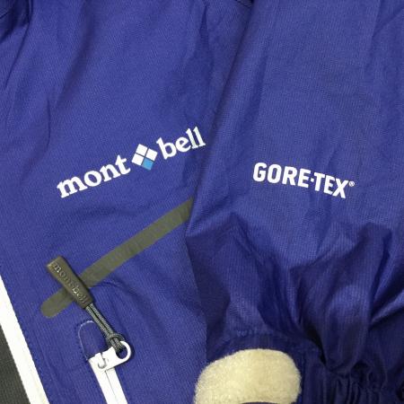 mont-bell トレッキングウェア ブルー GORE-TEX