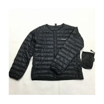 mont-bell トレッキングウェア ブラック ULダウンラウンドネックジャケット