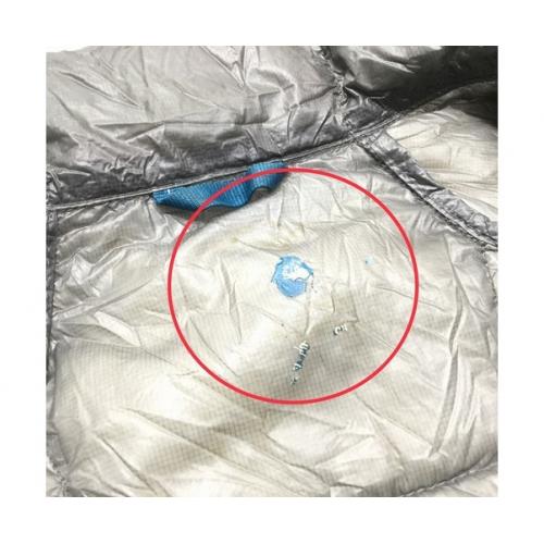 MOUNTAIN HARD WEAR トレッキングウェア グレー ゴーストウィスパラーダウンジャケット