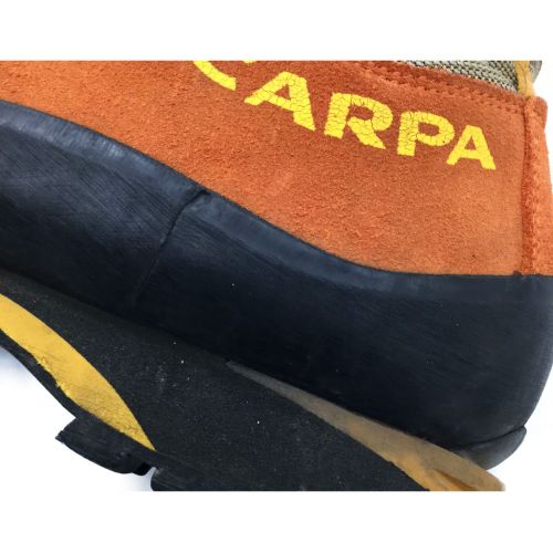 scarpa (スカルパ) トレッキングシューズ  Triolet 　GTX グレー×オレンジ GORE-TEX ユニセックス　25.5～26㎝