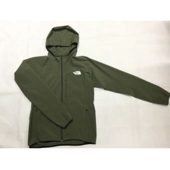 THE NORTH FACE (ザノースフェイス) マウンテンソフトシェルフーディ グリーン