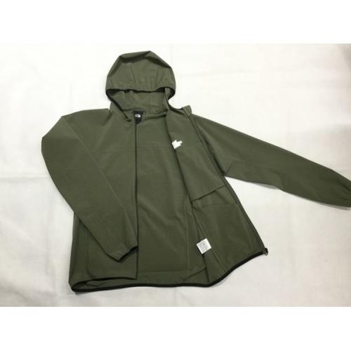 THE NORTH FACE (ザノースフェイス) マウンテンソフトシェルフーディ グリーン