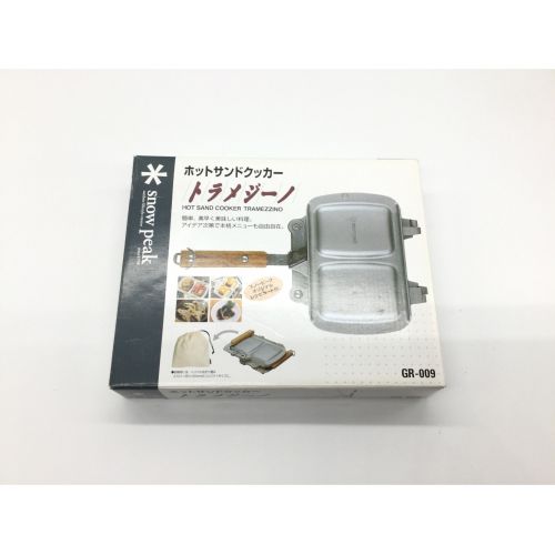SNOWPEAK (スノーピーク) ホットサンドクッカートラメジーノ 未使用品 GR-009 ホットサンドクッカートラメジーノ