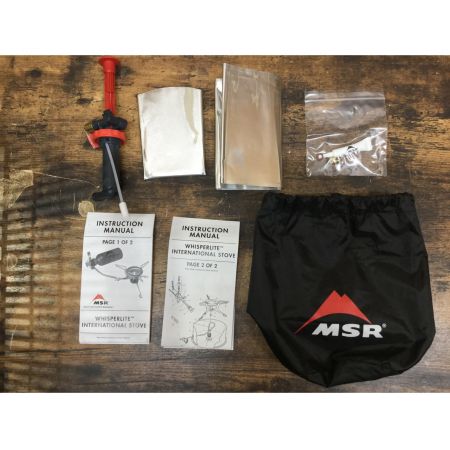 MSR (エムエスアール) ウィスパーライトインターナショナル 未使用品 33-935 2018年製