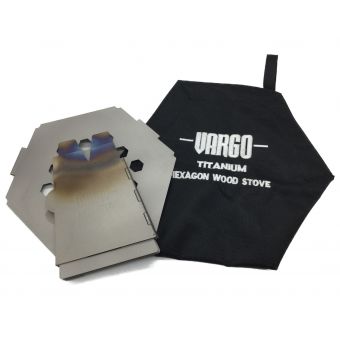 vargo (バーゴ) ヘキサゴンウッドストーブ チタン　焚火台 ヘキサゴンウッドストーブ チタン