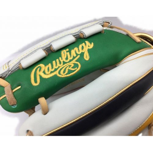 RAWLINGS (ローリングス) 軟式グローブ　2020シーズン限定モデル  ホワイト×レッド オールラウンド用 GRXHON64 右投げ 約28㎝