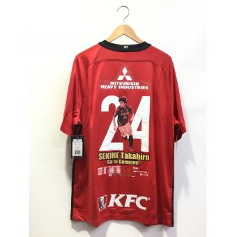 NIKE (ナイキ) 【24】 関根貴大移籍記念ユニフォーム レッド 未使用品 浦和レッズ 2017年ホーム
