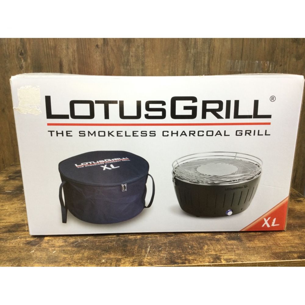 LOTUS GRILL (ロータスグリル) バーベキューコンロ レッド G-RO