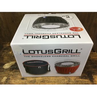LOTUS GRILL (ロータスグリル) バーベキューコンロ レッド G-RO-280NC2 ロータスグリルS