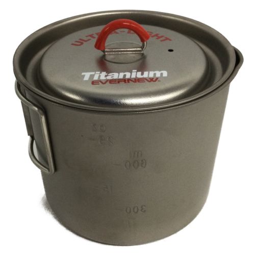 Evernew エバニュー クッカー 入手困難 チタンマグポット 900 未使用品 トレファクonline