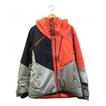 DESCENTE (デサント) スキーウェア(ジャケット) メンズ SIZE M オレンジ×グレー 2019-20年 ジオジャケット DWUOJK51