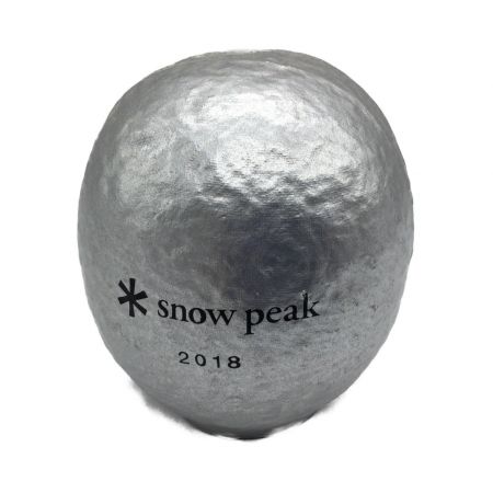 Snow peak (スノーピーク) だるま シルバー 雪峰祭2018