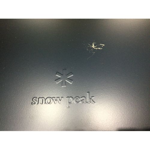 Snow peak (スノーピーク) 焚火台 ※炭床は炭床ProL ST-032RS 焚火台Lスターターセット 未使用品