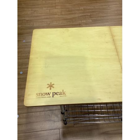 Snow peak (スノーピーク) アウトドアテーブル 廃盤 CK012T フィールドキッチンテーブル竹