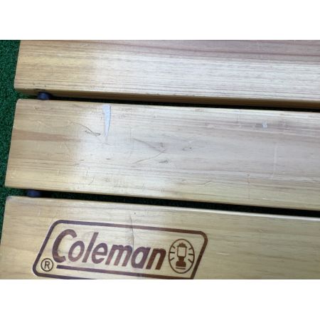 Coleman (コールマン) アウトドアテーブル 廃盤 2000013142 ナチュラルウッドカウンターテーブル