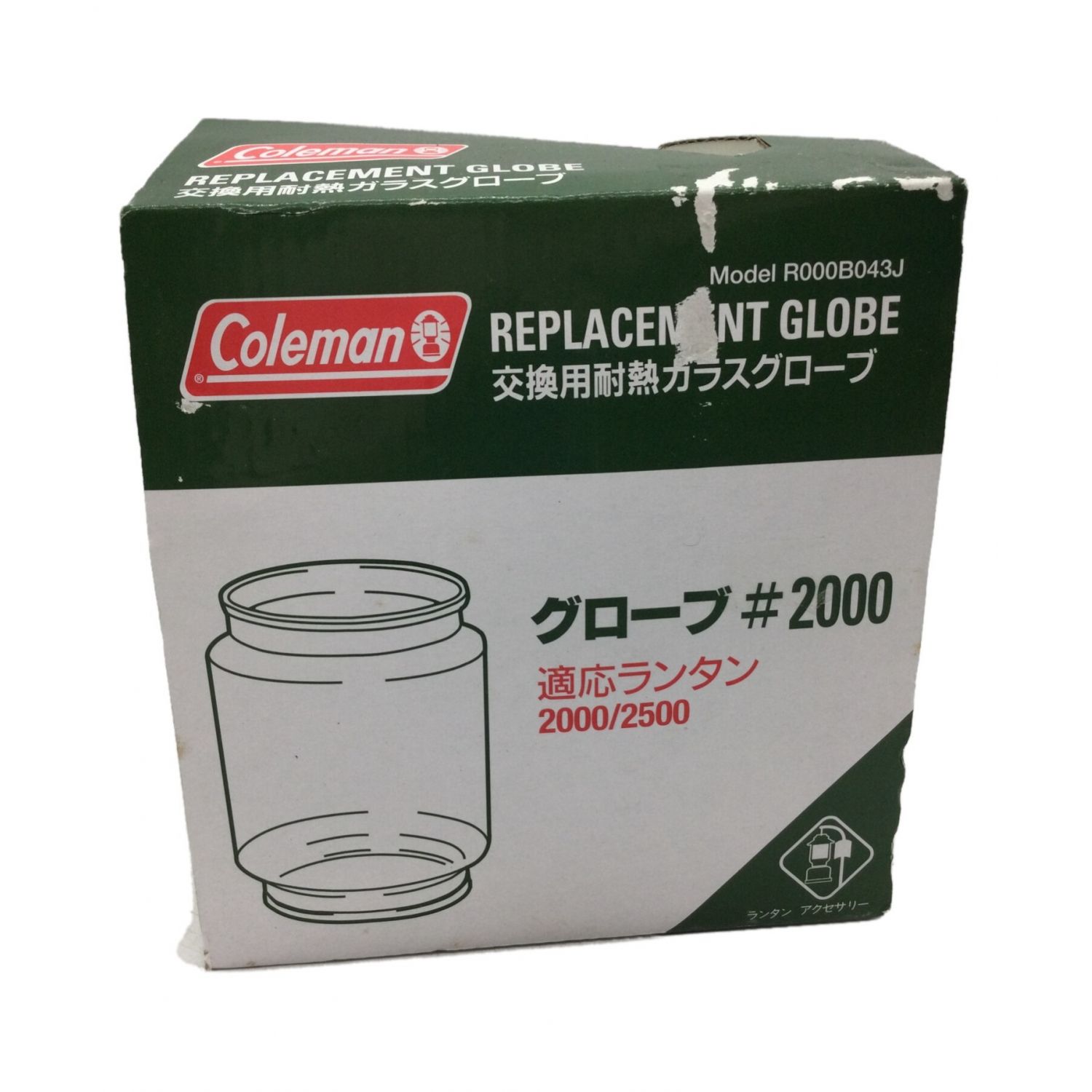 Coleman (コールマン) ランタンアクセサリー 交換用耐熱ガラスグローブ 適応ランタン2000/2500 グローブ#2000  R000B043J｜トレファクONLINE