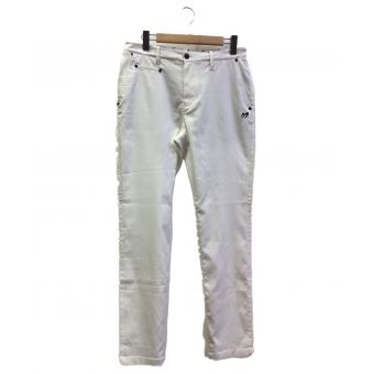 PEARLY GATES (パーリーゲイツ) ゴルフウェア(パンツ) メンズ SIZE 5 ホワイト MASTER BUNNY EDITION 758-1231705