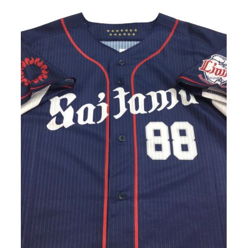 埼玉西武ライオンズ サイタマセイブライオンズ 応援グッズ ネイビー Majestic 17年ビジター 坂田遼 ユニフォーム プロコレモデル トレファクonline 埼玉西武ライオンズ サイタマセイブライオンズ 応援グッズ ネイビー Majestic 17年ビジター 坂田遼 ユニフォーム プロコレモデル トレファクonline