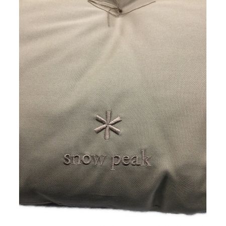 Snow peak (スノーピーク) 座布団 2017春の野遊びスタンプラリー 未使用品