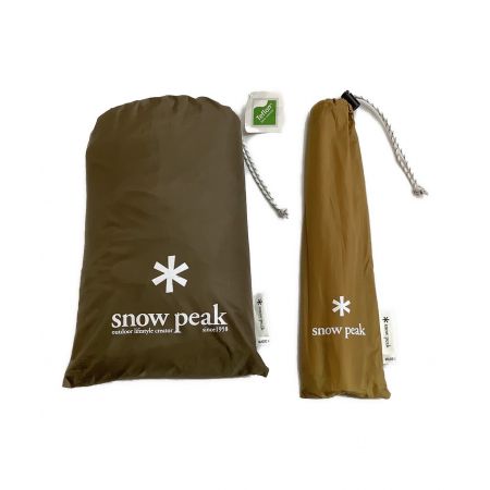 Snow peak (スノーピーク) その他タープ 別売ライトタープポール付 STP-381 ライトタープ”ペンタ”シールド 400×320×150cm 1～2人用