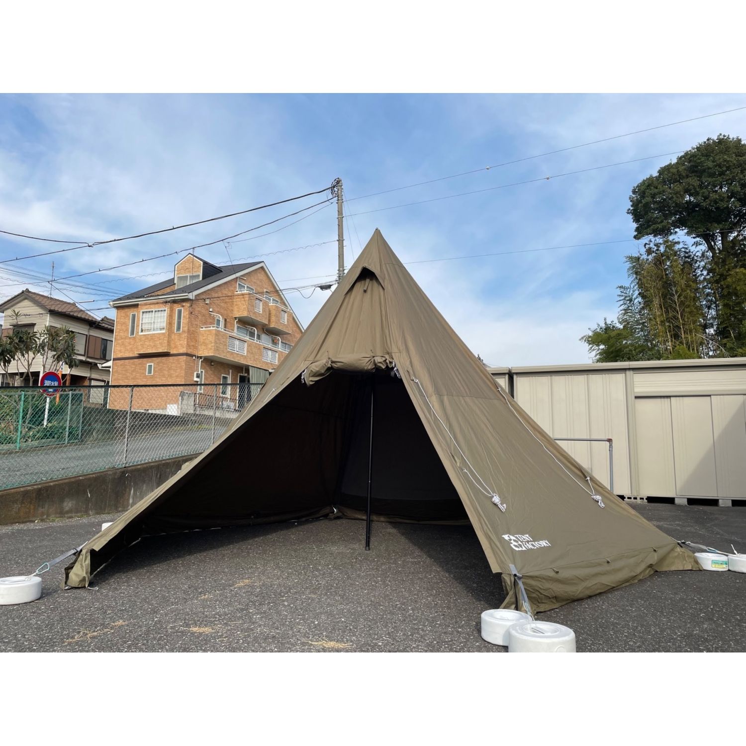 TENT FACTORY TCワンポールテントR1 TF-TCP6R1 DBE 3~4人 テント | www