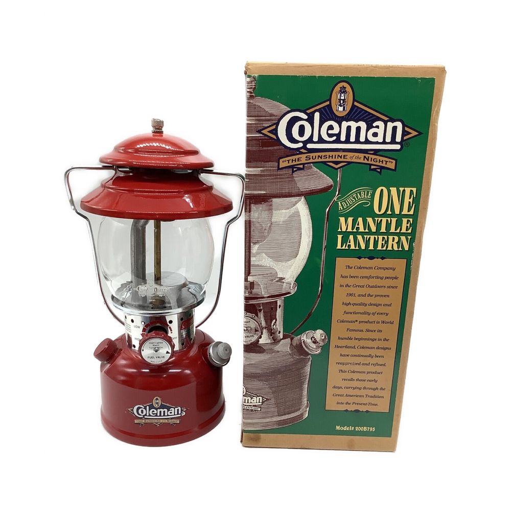 Coleman (コールマン) ガソリンランタン 1995年8月 200B795 US