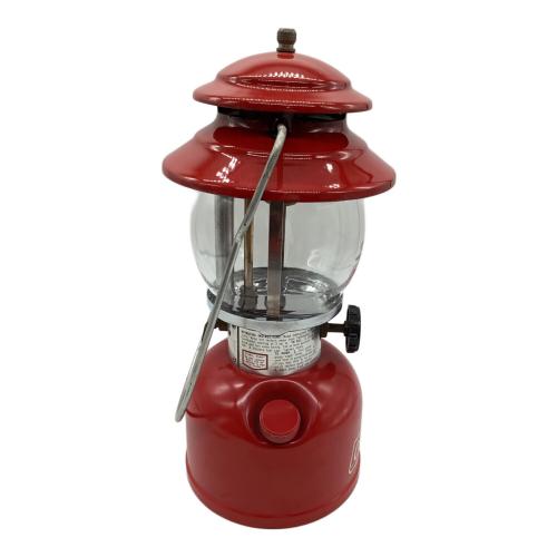 Coleman (コールマン) ガソリンランタン 1980年6月製 PYREXグローブ 赤ランタン最終 200A ブラックバルブ/ホワイトボーダー