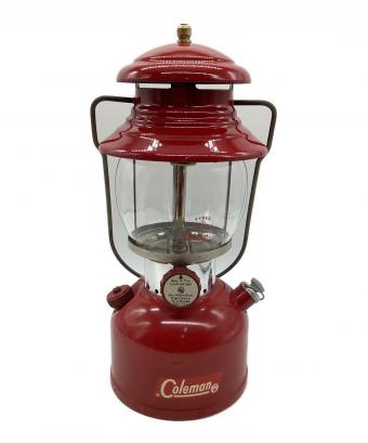 Coleman (コールマン) ガソリンランタン 1962年6月製 PYREXグローブ/タンク背面サンシャインマーク 200A マルーンレッド レッドボーダー/前期型ベンチレーター