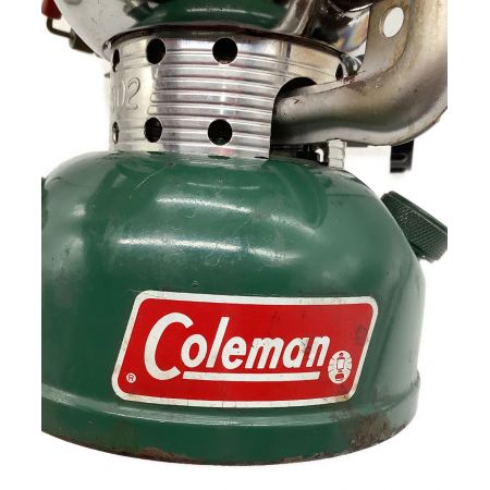 Coleman (コールマン) ガソリンシングルバーナー 2レバー グリーン 502 1977年3月製