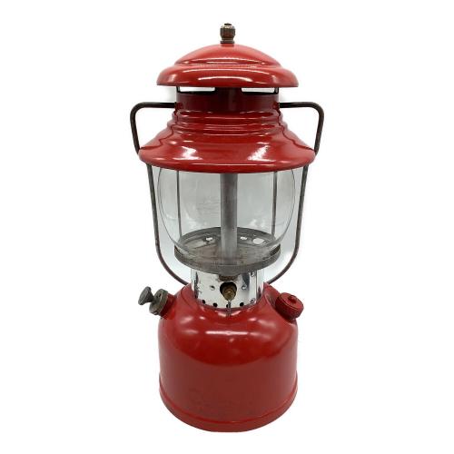 Coleman (コールマン) ガソリンランタン 1958年2月製 グリーンレターグローブ/タンク背面サンシャインマーク 200A イエローボーダー/前期型ベンチレーター