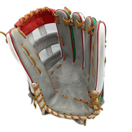 Wilson (ウィルソン) 軟式グローブ 約32cm グリーン×ホワイト×グレー 