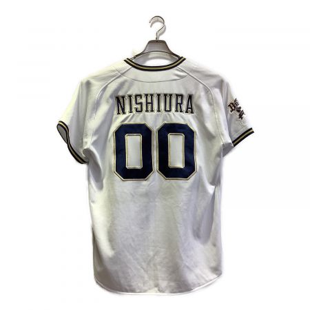 オリックス・バファローズ 応援グッズ SIZE L ホワイト 西浦颯大【00】 ユニフォーム ハイクオリティユニフォーム DBFR-1900