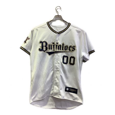 オリックス・バファローズ 応援グッズ SIZE L ホワイト 西浦颯大【00】 ユニフォーム ハイクオリティユニフォーム DBFR-1900