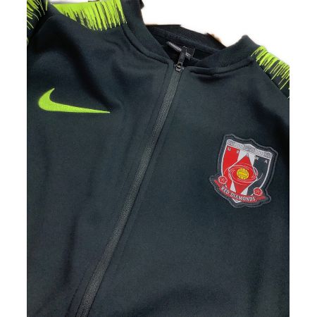 浦和レッズ (ウラワレッズ) サッカーユニフォーム メンズ SIZE S グリーン×ブラック アンセム FB ジャケット  2019