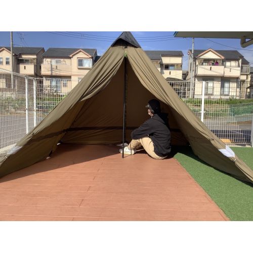 YOKA (ヨカ) モノポールテント YK-TN01-DK YOKA TIPI W270cm x D270cm