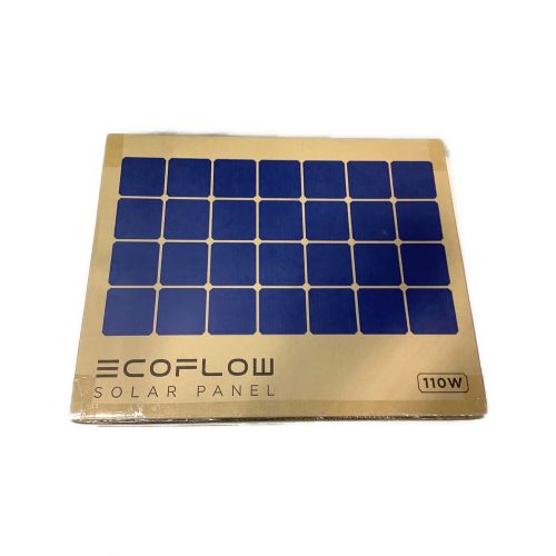 新品未開封】Ecoflow エコフロー 110W ソーラーパネル - その他